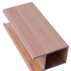 Pannelli per soffitti ecologici del PVC di legno, mattonelle decorative/metropolitana/striscia del soffitto del PVC